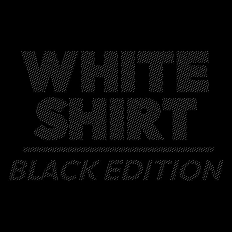 Weißes Shirt Black Edition