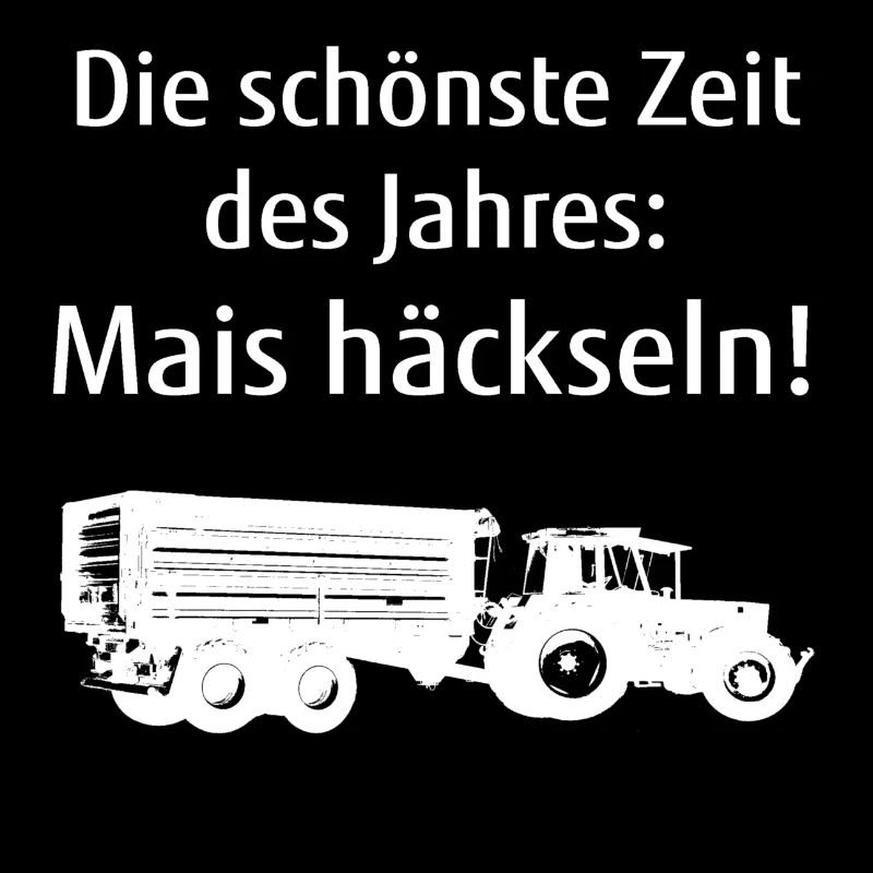 Die schönste Zeit des Jahres Mais häckseln