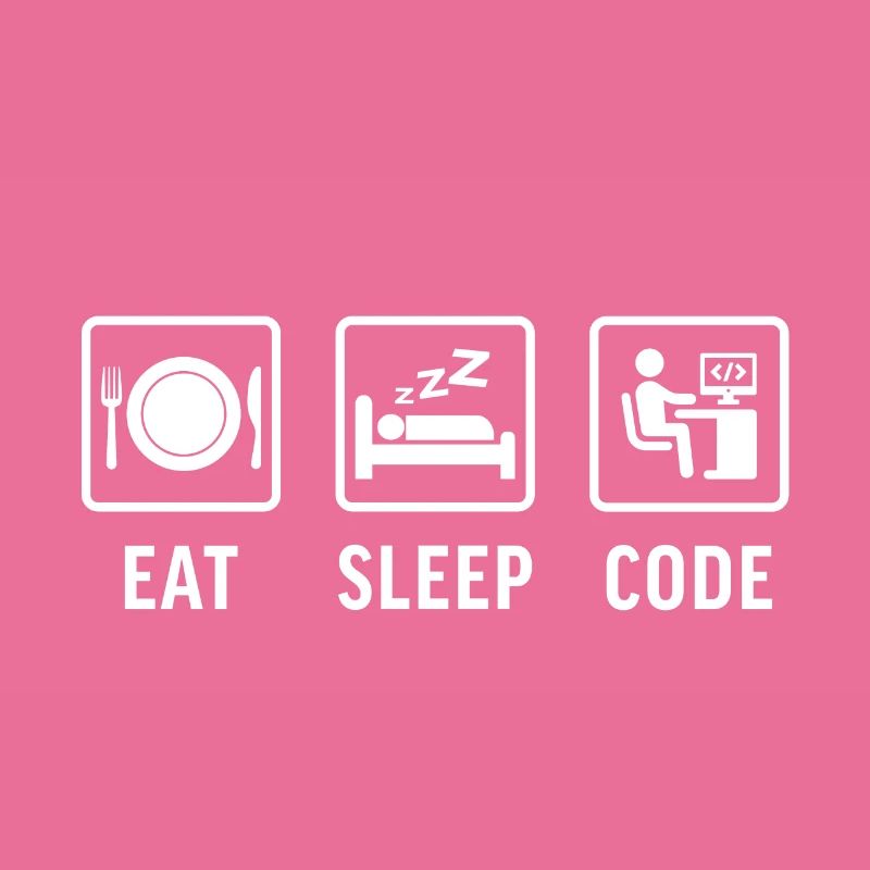 Eat sleep Code t-shirt programming