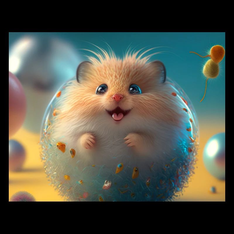 Zu süßer Babyhamster