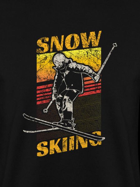 Retro Ski Geschenk