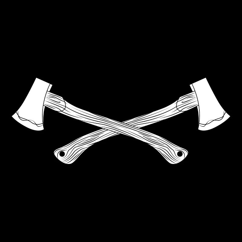 Axe Cross Axe Motif