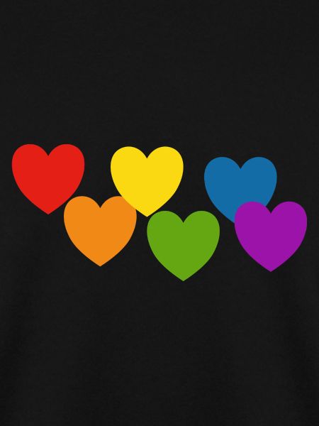 Regenbogenherzen Stolz