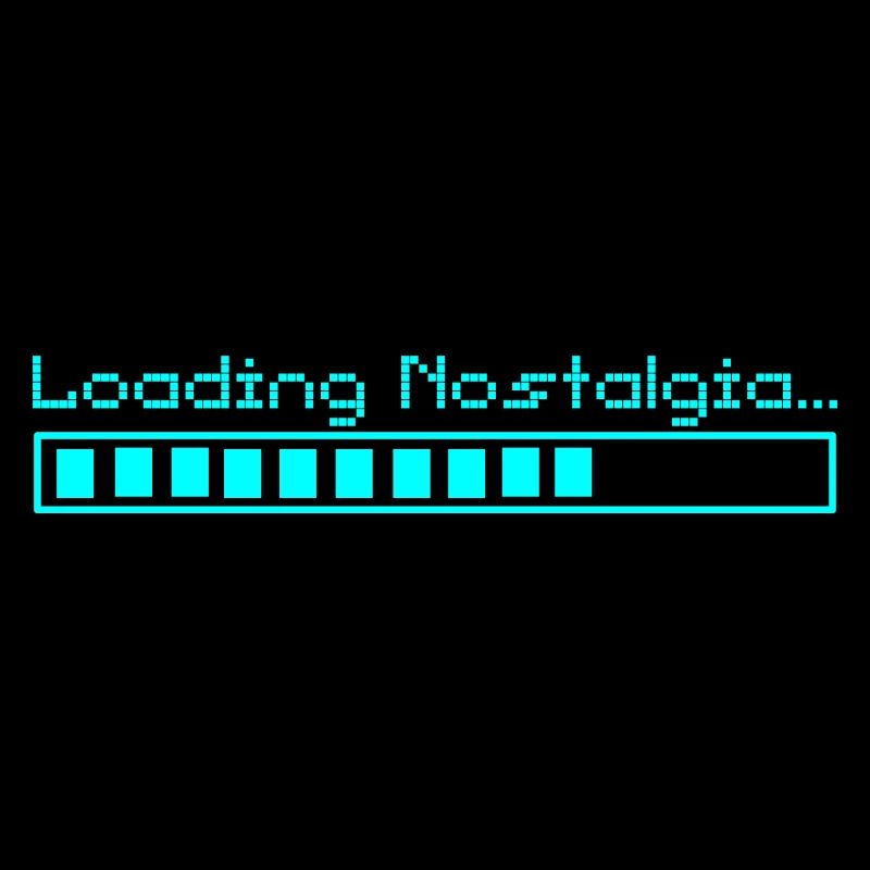Ladebildschirm - Retro Gaming Design