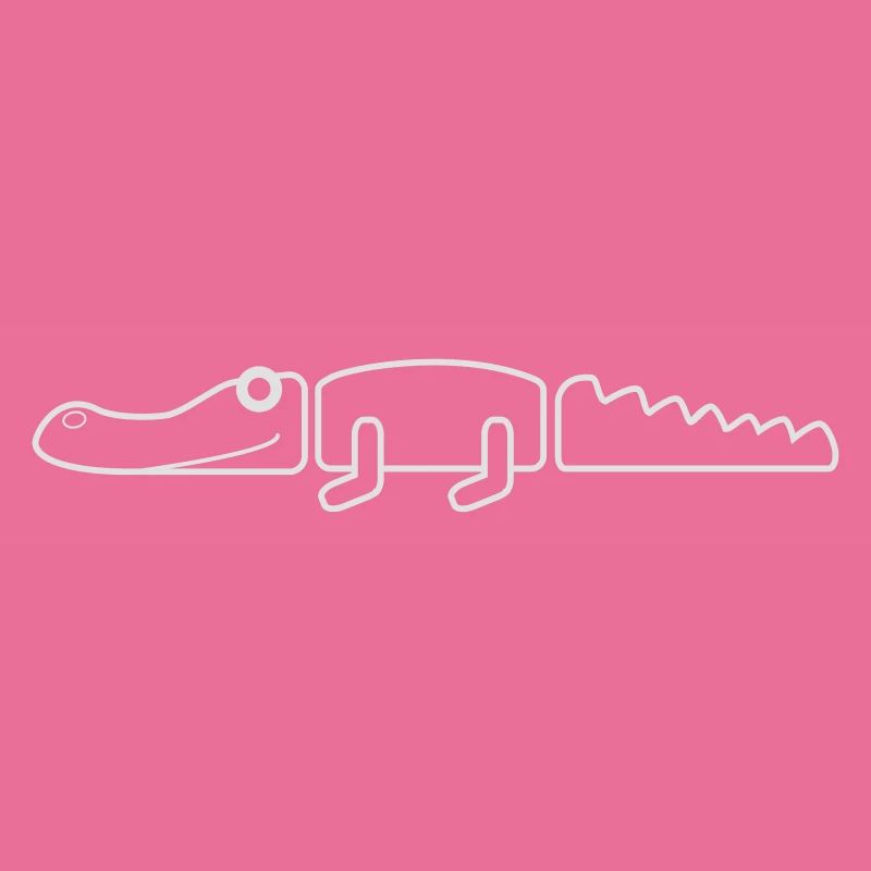 Crocodile outline