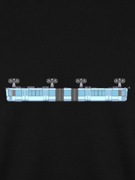 Schwebebahn lang pixelart