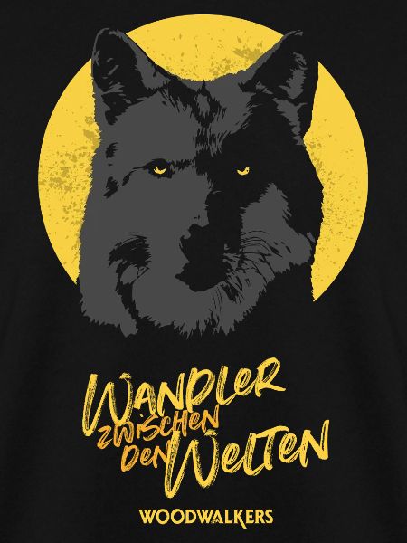 Woodwalkers Film Wolf Mit Wandler-Spruch