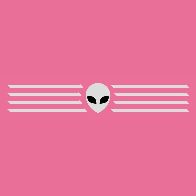 Striche Alien Design Emblem