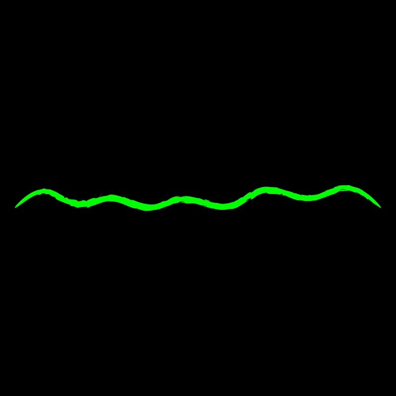 Grün / Wellen
