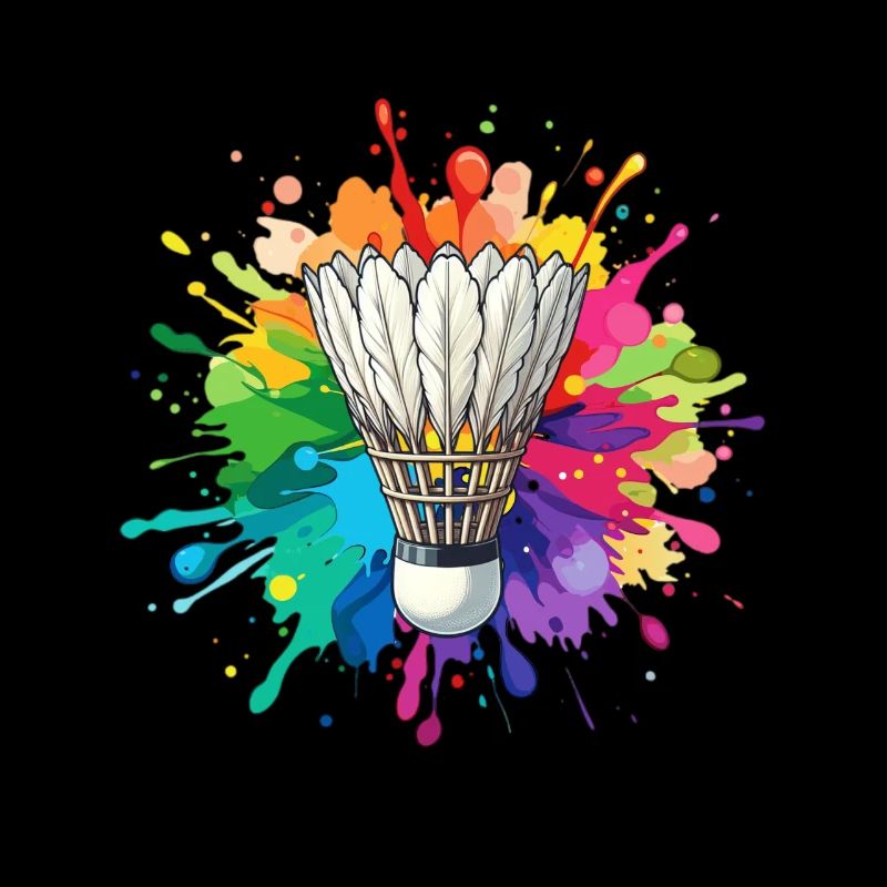 Design de badminton cool