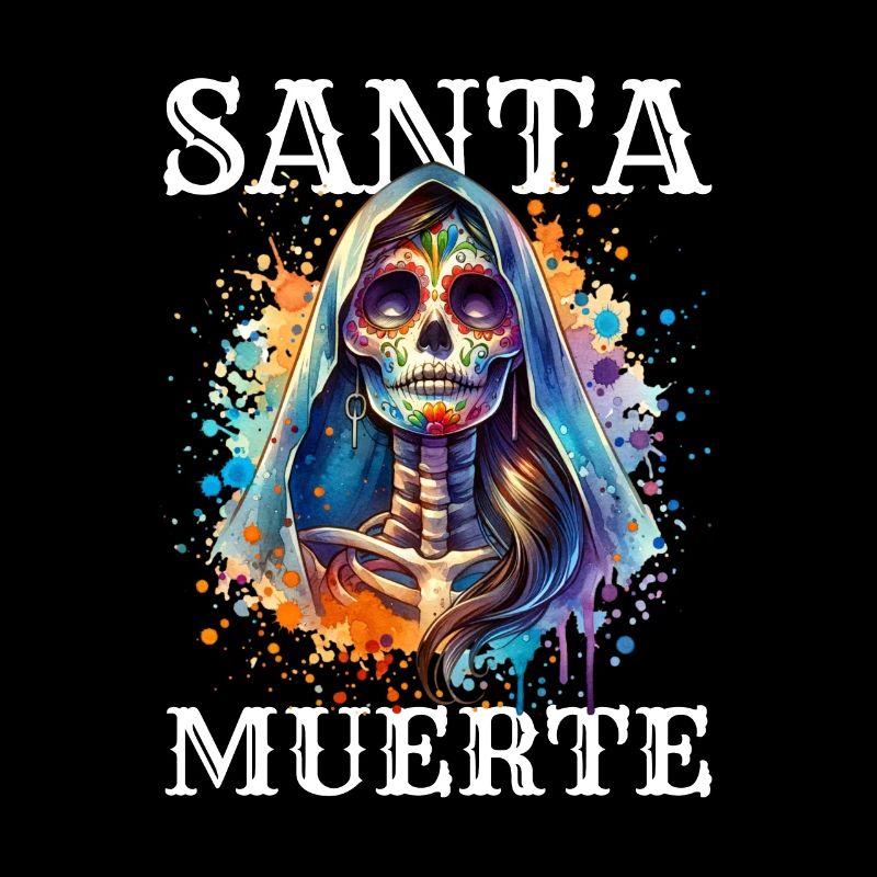 Santa Muerte pour le carnaval, Halloween et le Día de