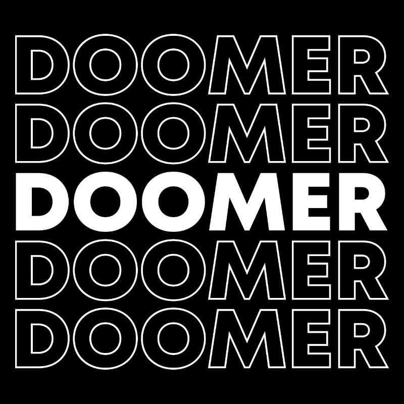 Doomer Text-Logo-Design