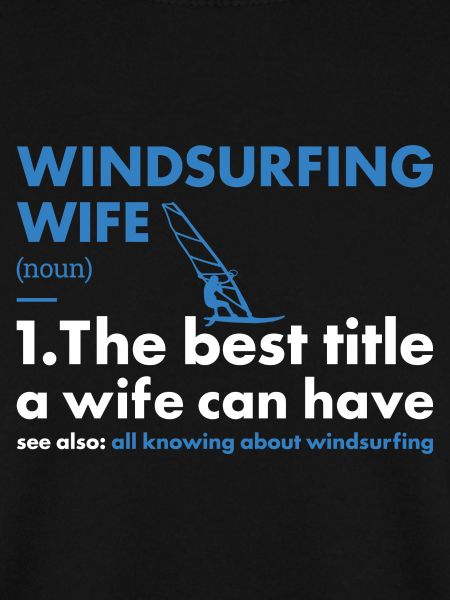 Sport Wife Windsurfing