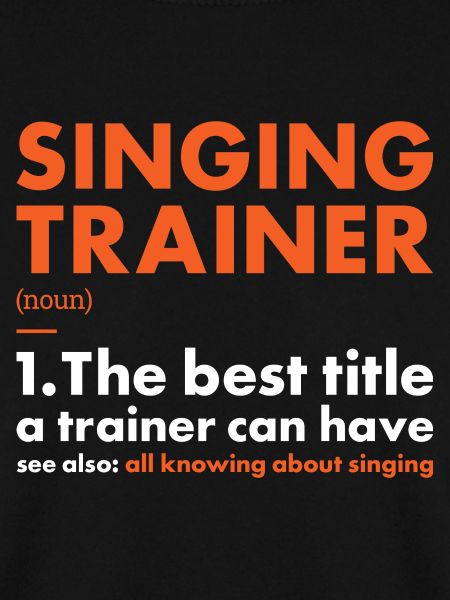 Singer Trainer Definition Singing