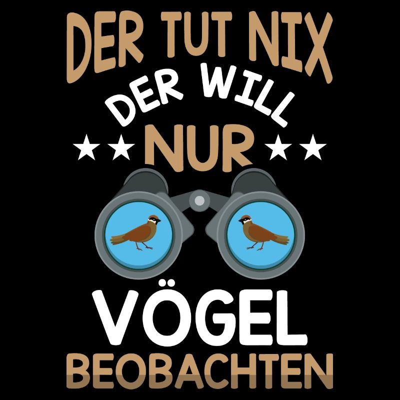 Vogelbeobachter Fernglas Vogelbeobachtung