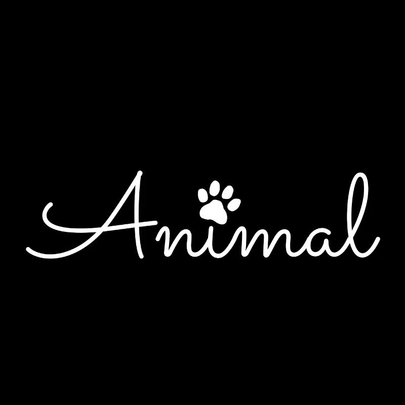Animal mit Pfote Tierliebe
