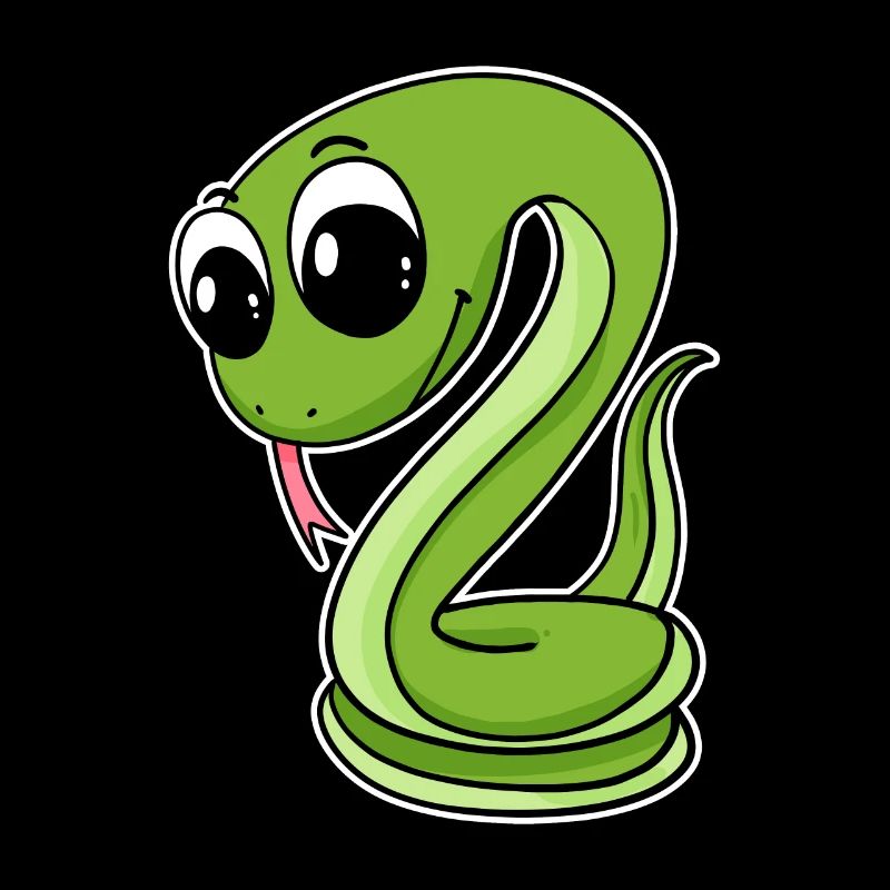 Serpent vert