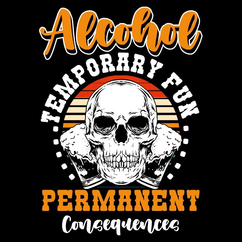 Alcohol-free drinking Drunkard end