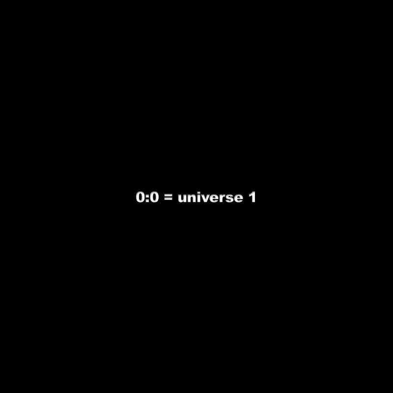 Universum 1 = 0:0