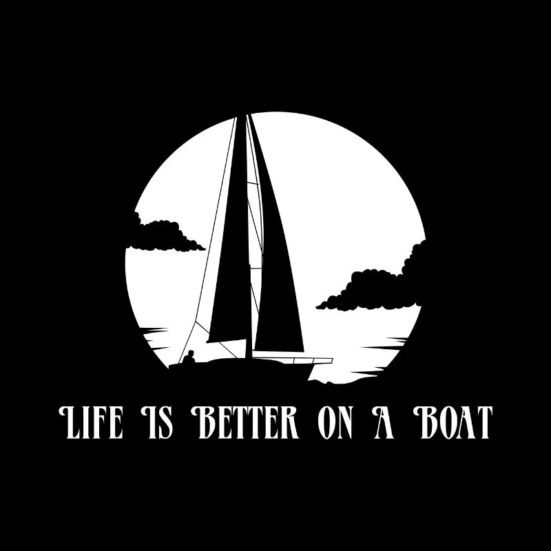 Segeln Leben Schöner Boot Geschenk Wind Jolle