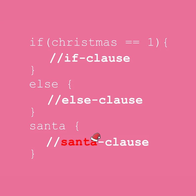 Santa-Clause – Weihnachten Programmierer Geschenk