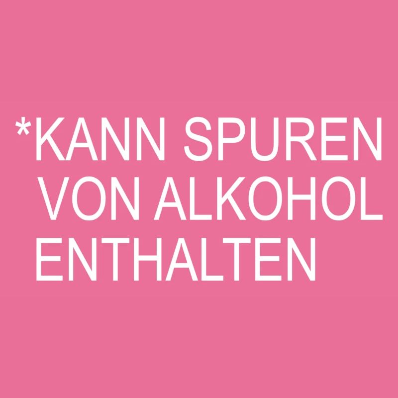 Kann Spuren von Alkohol enthalten