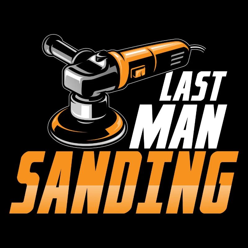 Last Man Sanding Auto Body Technician Painter