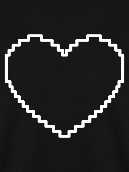 Retro Pixel Herz