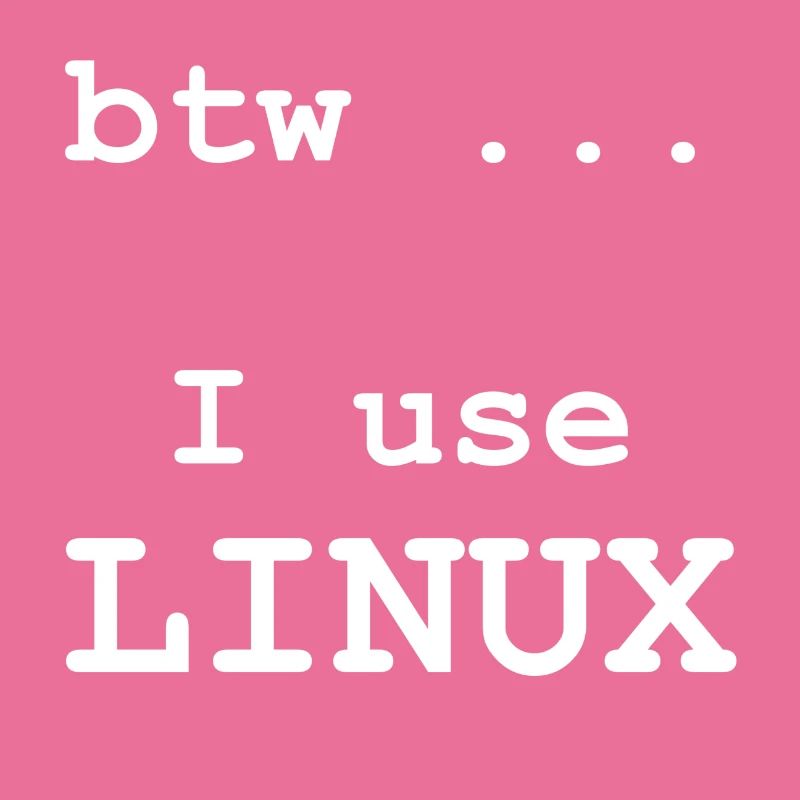 I use Linux