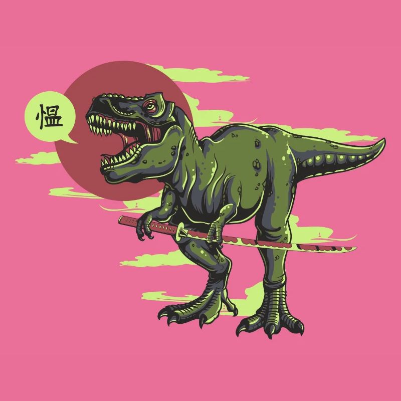 Samurai Rex Dinosaurier