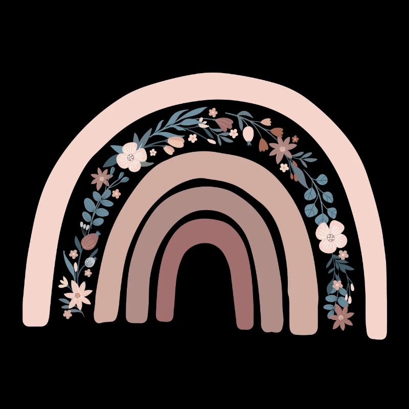 Regenbogen Floral