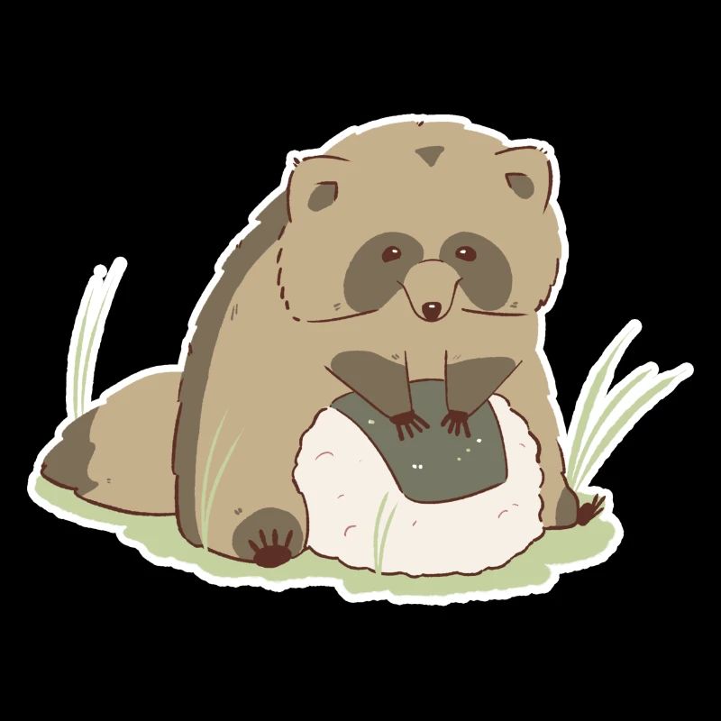 Hungriger Tanuki
