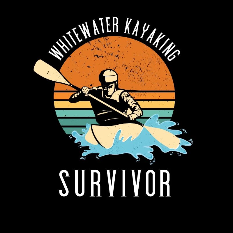 Survivant du kayak en eau vive