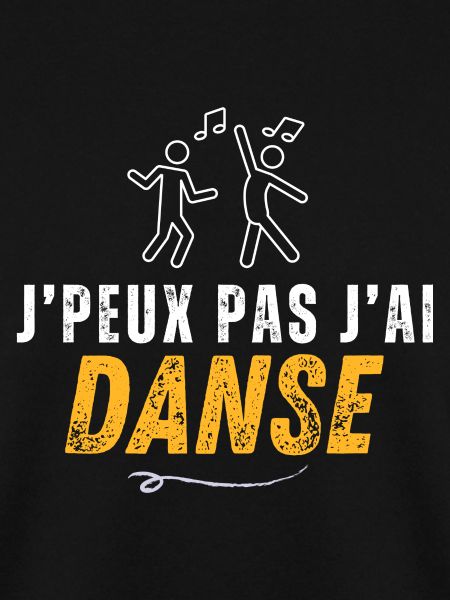 I can't I danced