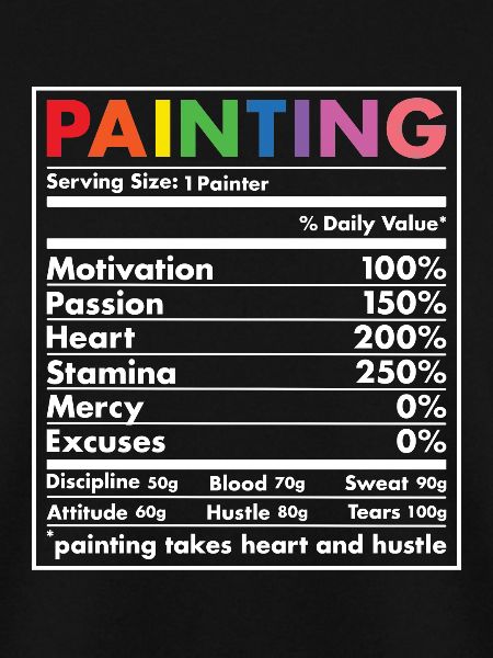 Painter Nutrition Painting