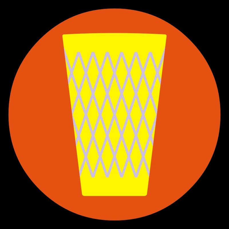 Apfelwein Glas _Geripptes
