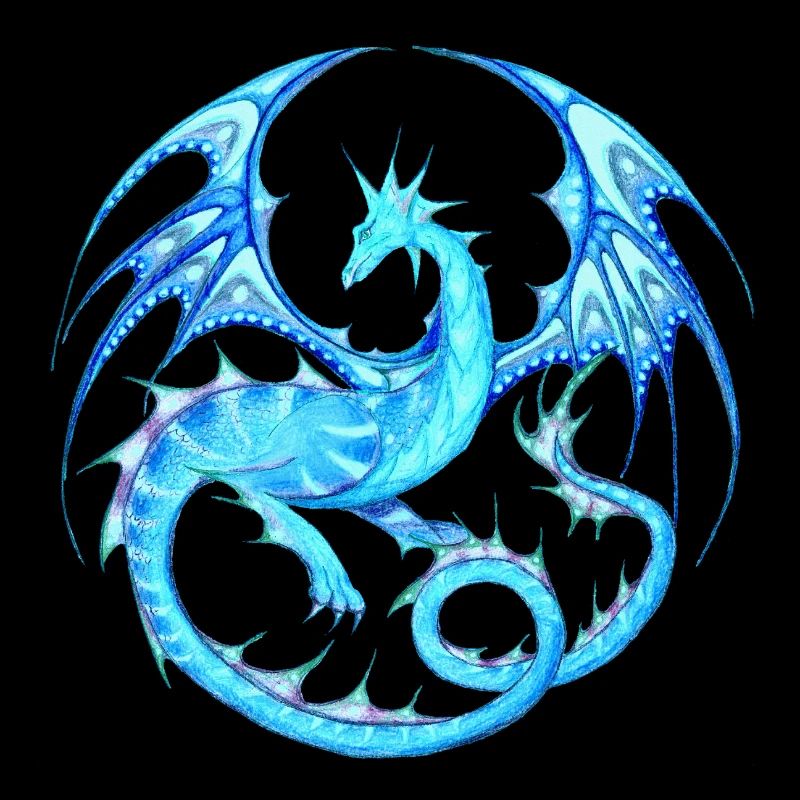 Drachenmandala_Eisdrache
