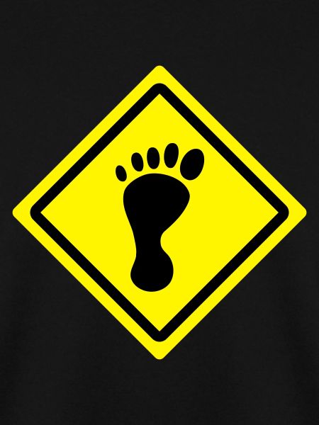 foot roadsign