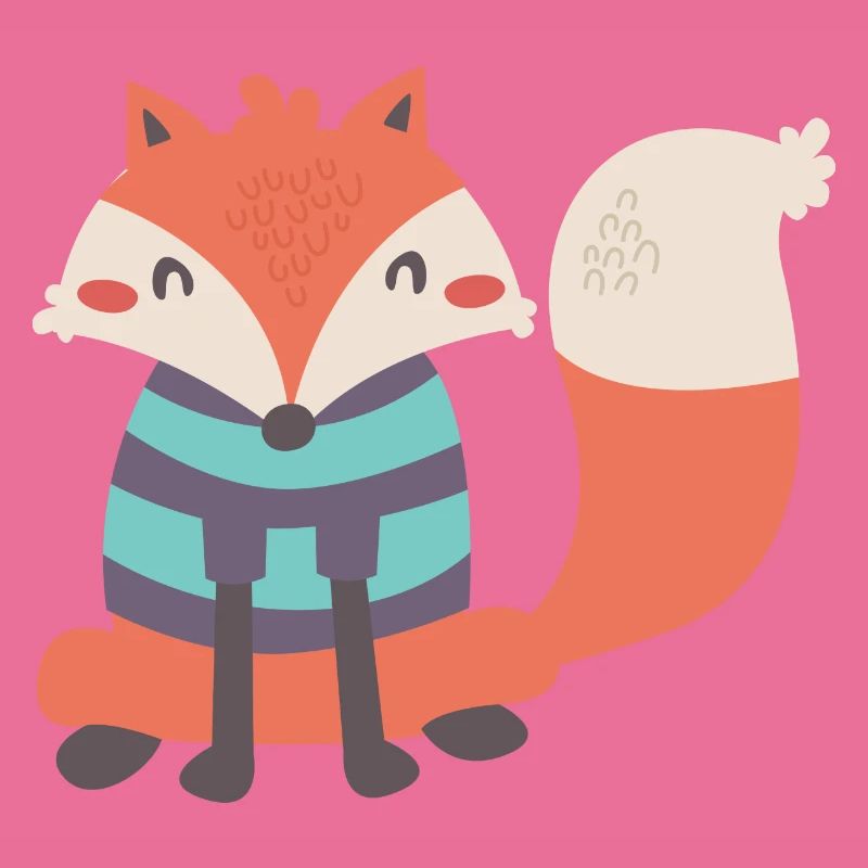 Renard doux avec Ringelpulli