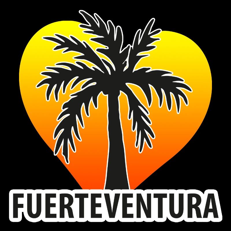 Fuerteventura Palme Herz