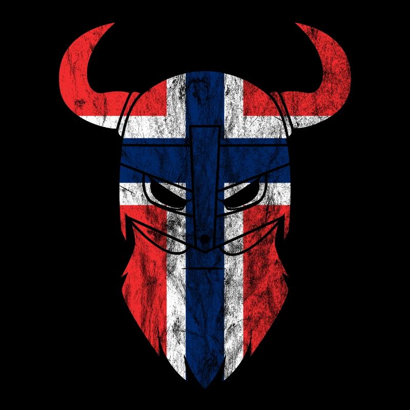 Norway flag viking gift idea