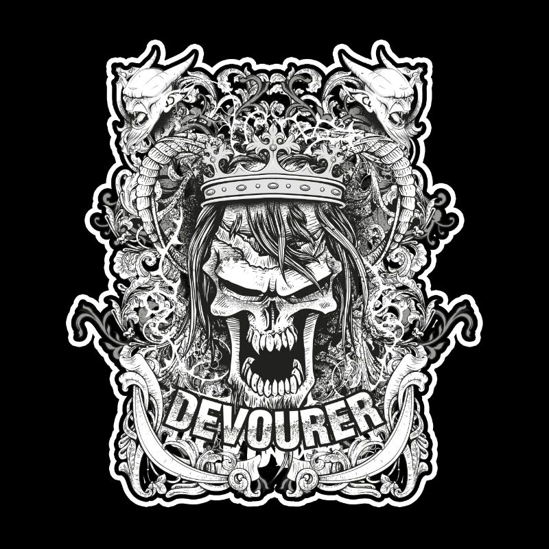 Devourer Totenschädel Skull