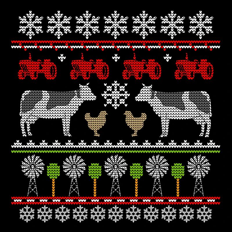 Landwirtschaft Bauernhof Geschenk · Wintermotiv