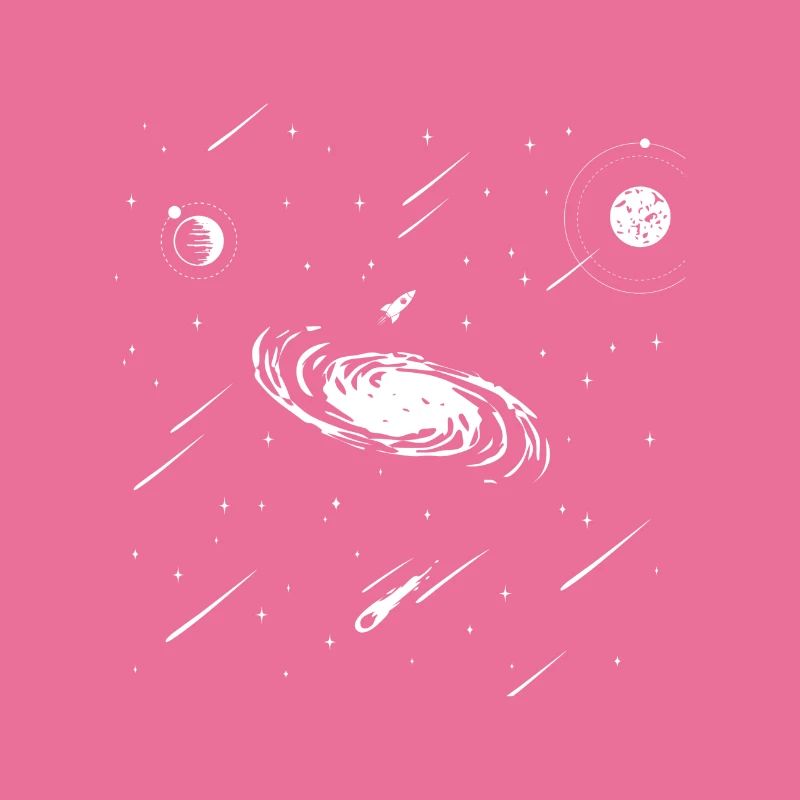 Space Space Voie Lactée Comète Mars Rocket