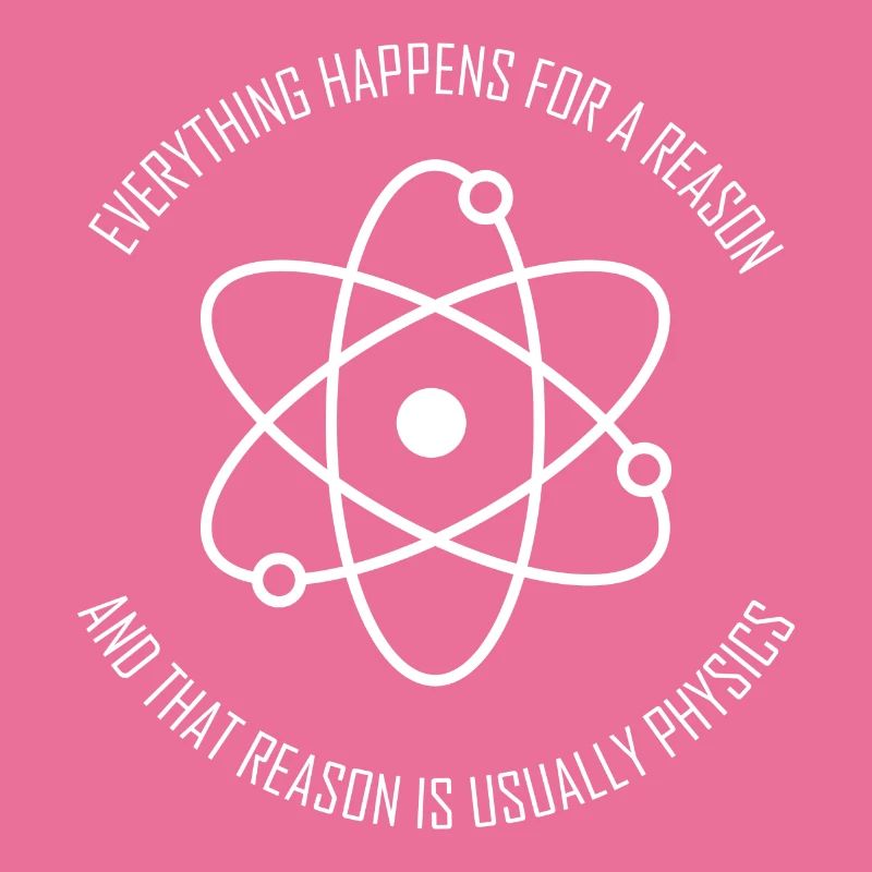 Physik Physiker Atom Student Spruch Geschenk