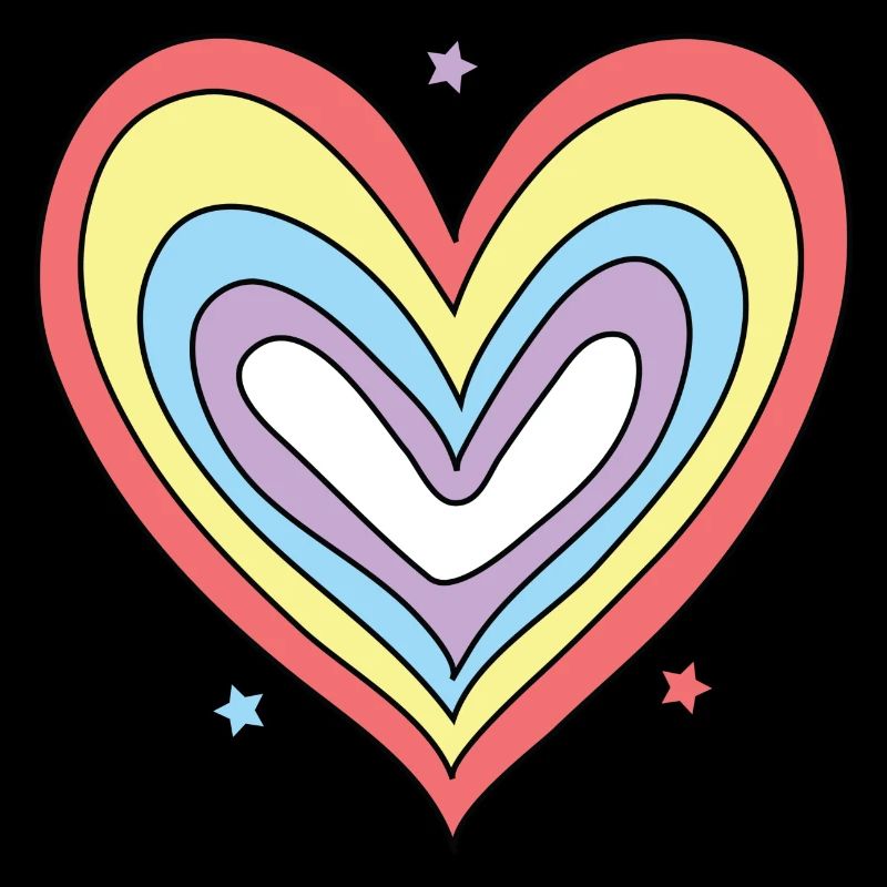 RAINBOW HEART