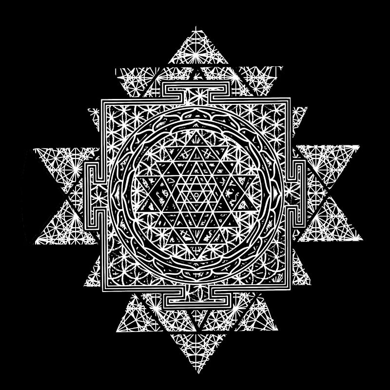 Sri Yantra Géométrie sacrée
