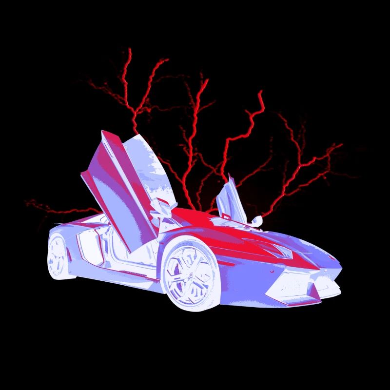 Lambo Aventador Sturmrot