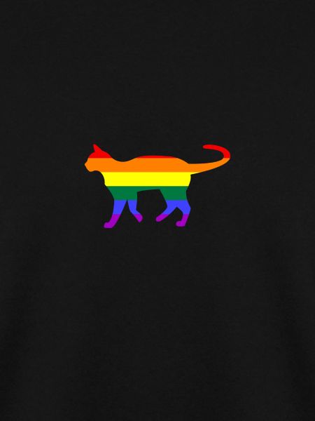 Katze Regenbogen Pride