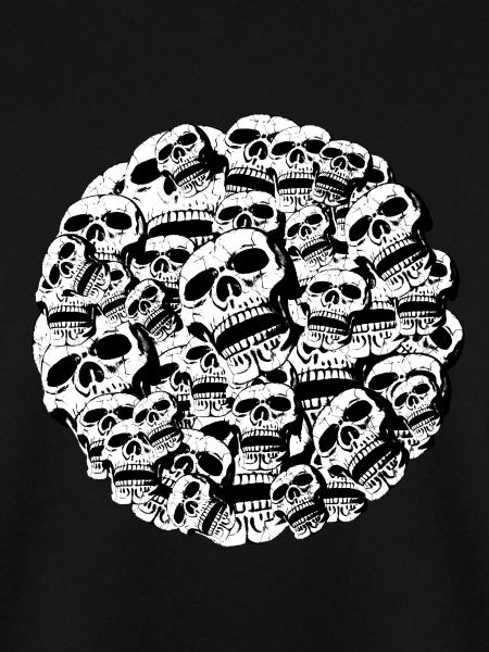 Totenköpfe im Kreis / Skulls